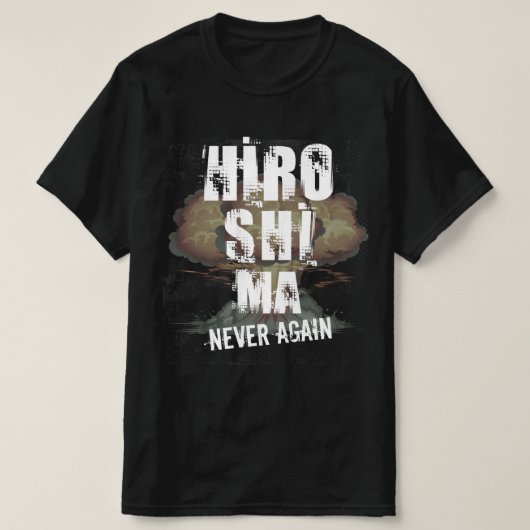 T-Shirt Hiroshima (Design voorkant)