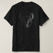 T-Shirt Hirsch Rain-Dear (Design voorkant)