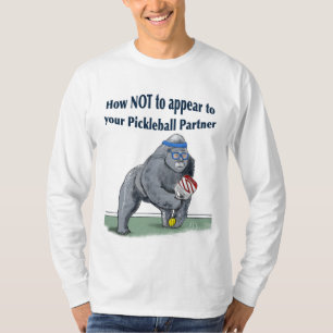T-Shirt hoe niet te verschijnen aan je pickleball