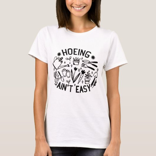 T-shirt hoeing in je easy shirt (Voorkant)
