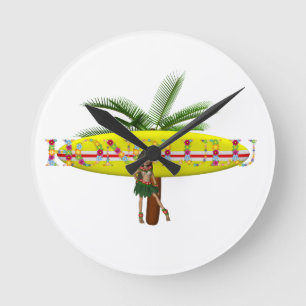 T-SHIRT Honolulu Ronde Klok