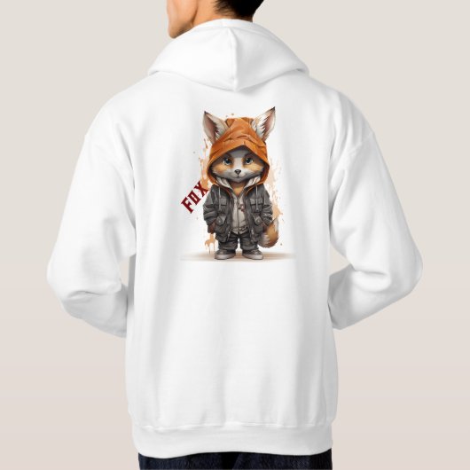 T-Shirt Hoodie (Achterkant)