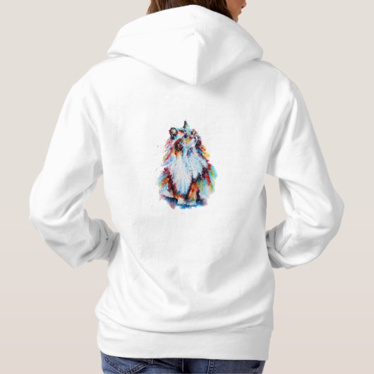 T-Shirt Hoodie (Achterkant)