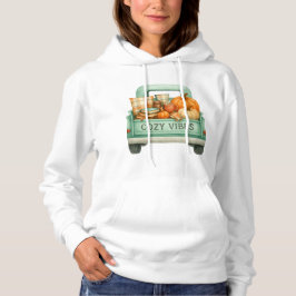 T-Shirt Hoodie- Gezellige Herfst Truck Hoodie