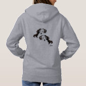 T-shirt hoodie : Shih Tzu Puppies (Achterkant)