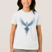 T-shirt / hoodies Crystal Eagle logo design (Voorkant)