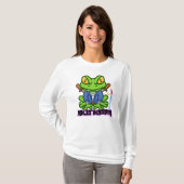 T-shirt / hoodies Frog Ninja Master logo design (Voorkant volledig)