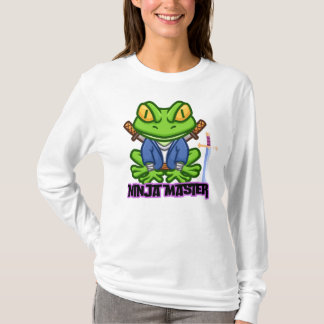 T-shirt / hoodies Frog Ninja Master logo design