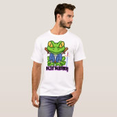 T-shirt / hoodies Frog Ninja Master logo design (Voorkant volledig)
