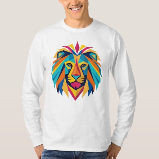 T-Shirt/ Hoodies/ Sweatshirt lion logo design (Voorkant)