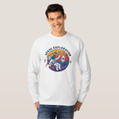 T-shirt / Hoodies / Sweatshirt "Space Exploration" (Voorkant volledig)