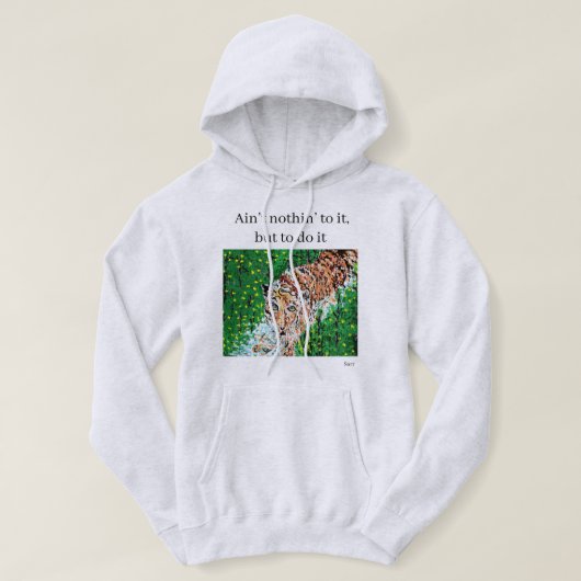 T-shirt / hoodies : tijger (Design voorkant)