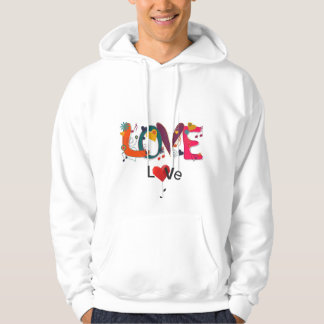 T shirt Hoody Love perfect cadeau voor valentijnsd