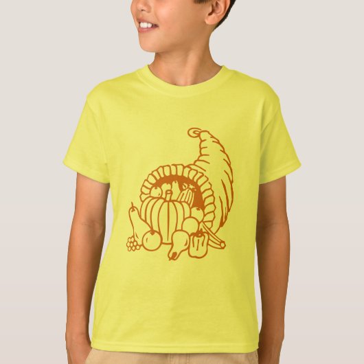 T-shirt - Hoorn van Overvloed (Voorkant)