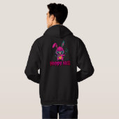 T-shirt Hoppy Hell Devil Bunny Hoodie - Schattig K (Achterkant volledig)