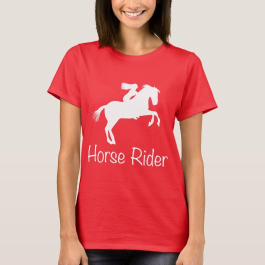 T-Shirt Horse Rider (Voorkant)