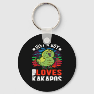 T-shirt Houdt van Kakapos Nieuw-Zeelandse Papegaai Sleutelhanger