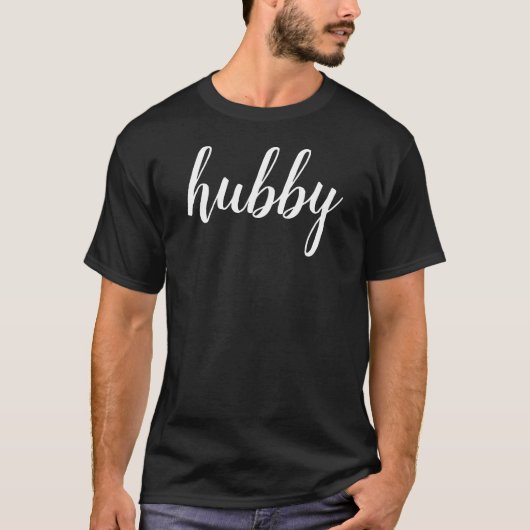 T-Shirt - HUBBY (Voorkant)