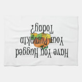 T-SHIRT Hug je pompoen Theedoek (Horizontaal)