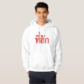 T-shirt-huk ~ Bewonnen in de Thaise Isan-taal Hoodie (Voorkant volledig)