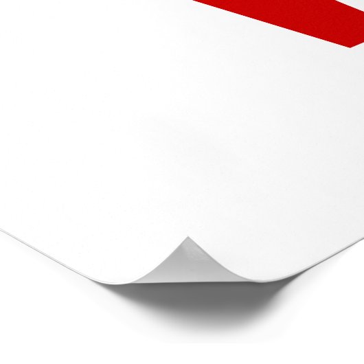 T-shirt-huk ~ Bewonnen in de Thaise Isan-taal Poster (Hoek)