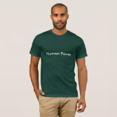 T-Shirt Human Power (Voorkant volledig)