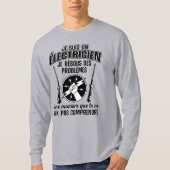 T-shirt Humor-elektricien (Voorkant)