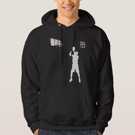 T-shirt I❤ Basketbal (Voorkant)