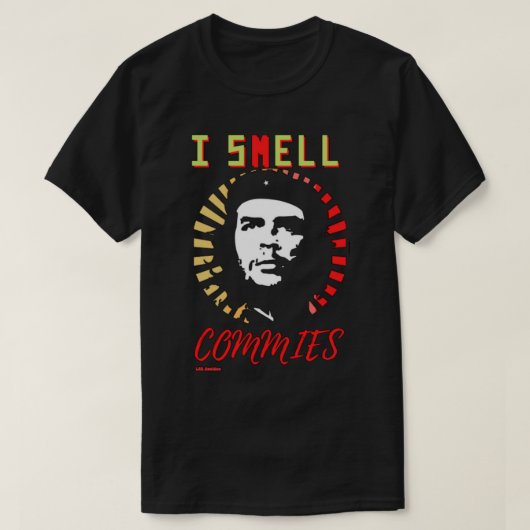 T-shirt "I SMEL COMMIES" (Design voorkant)
