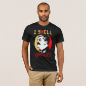 T-shirt "I SMELL COMMIES 3 STALIN" (Voorkant volledig)