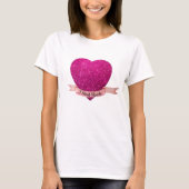 T-shirt I Steal Hearts Pink Heart (Voorkant)