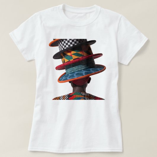 T-shirt 'I Wear Many Hats' (Design voorkant)