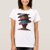 T-shirt 'I Wear Many Hats' (Voorkant)