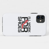 T-SHIRT I Werk voor schoenen Case-Mate iPhone Case (Achterkant (horizontaal))