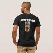 T-Shirt Ichkeriya (Achterkant volledig)