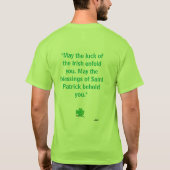 T-shirt: Ierse Cheers T-shirt (Achterkant)