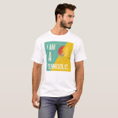 T-shirt Ik Ben Een Tennisverslaafde (Voorkant volledig)