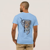 T-shirt Ik ben het storm (Achterkant volledig)