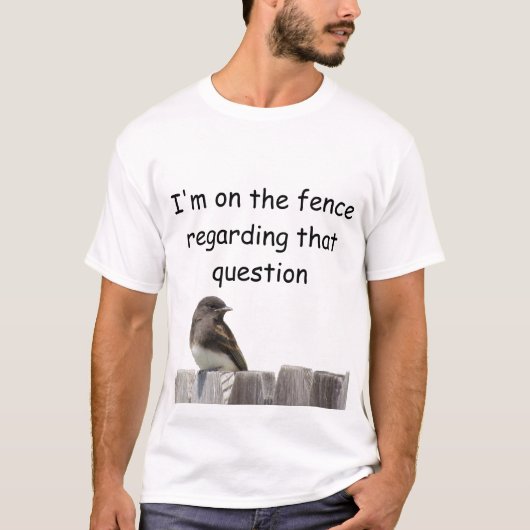 T-shirt - Ik ben op het hek (Voorkant)