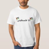 T-shirt ik ben Palestijn (Voorkant)