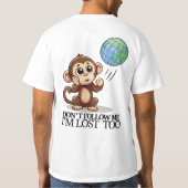 T-SHIRT - Ik ben verdwaald (Achterkant)