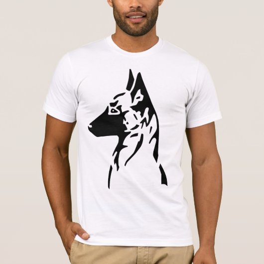 T-shirt ik ga naar de wachter (Voorkant)