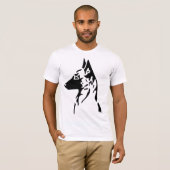 T-shirt ik ga naar de wachter (Voorkant volledig)