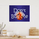 T-SHIRT Ik ga niet naar me toe Poster (Keuken)
