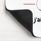 T-shirt ik kan niet. Ik heb een golfbaan. Muismat (Hoek)