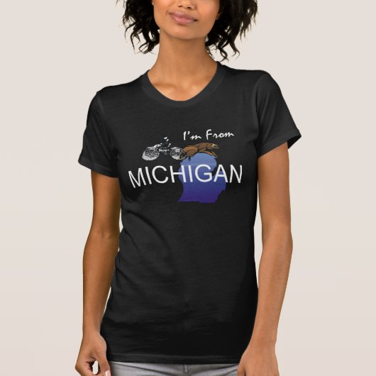 T-SHIRT ik kom uit Michigan (Voorkant)