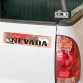 T-SHIRT ik kom uit Nevada Bumpersticker (Op Truck)