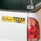 T-SHIRT ik kom uit Texas Bumpersticker (Op Truck)