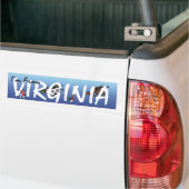 T-SHIRT ik kom uit Virginia Bumpersticker (Op Truck)