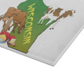 T-SHIRT ik kom uit Wisconsin Snijplank (Hoek)